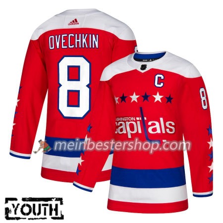 Washington Capitals Alexander Ovechkin 8 Adidas 2018-2019 Alternate Trikot Authentic - Kinder Washington Capitals Alexander Ovechkin 8 Adidas 2018-2019 Alternate Trikot Authentic - Kinder